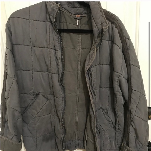 Free People - Older Version - Dolman Quilted Jacket - Picture 3 of 4